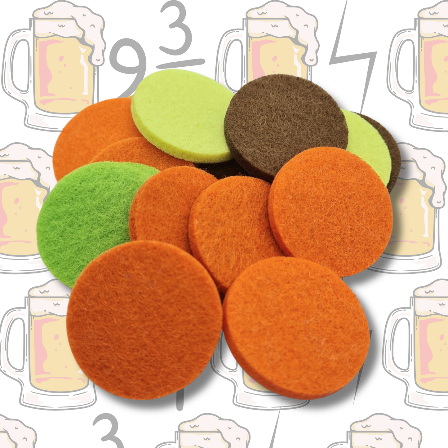 Buttery Beer Hoover Discs