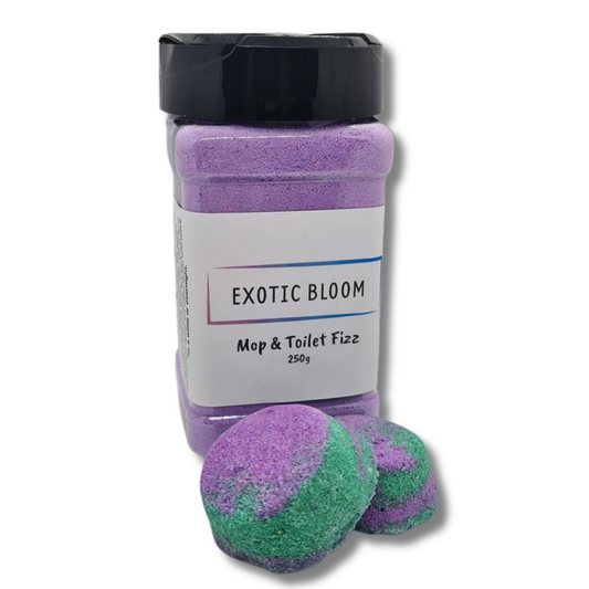 Lenora Exotic Bloom Mop, Sink & Toilet Fizz