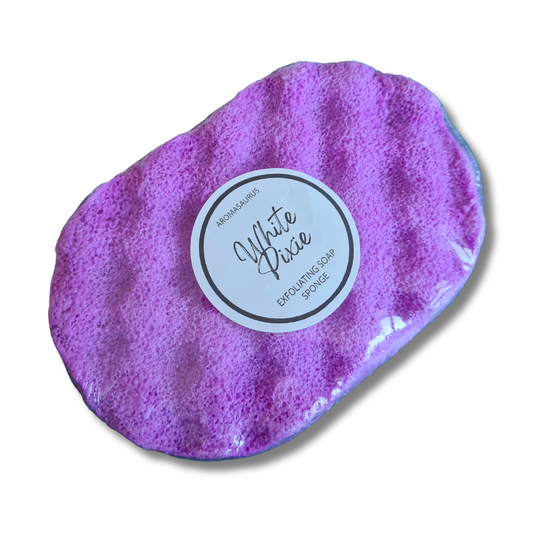 White Pixie Exfoliating Soap Sponge