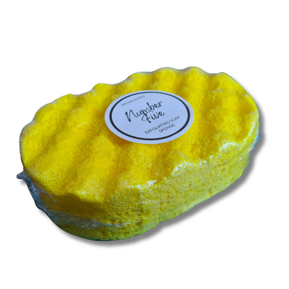 Number Five Exfoliating Soap Sponge