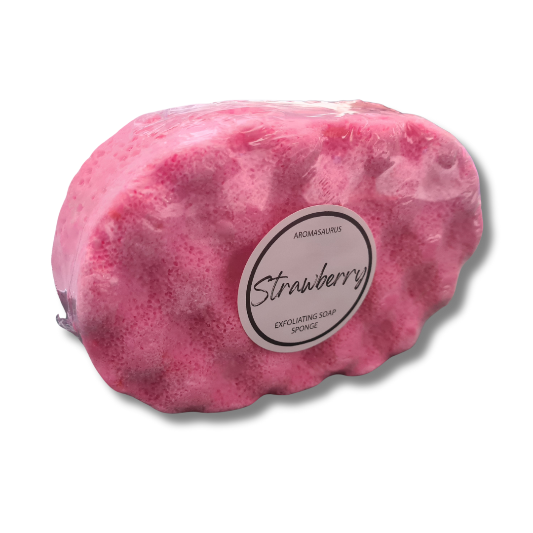 Strawberry Exfoliating Soap Sponge