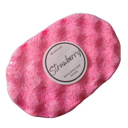 Strawberry Exfoliating Soap Sponge