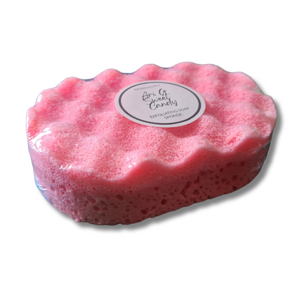 Grande Sweet Like Candy Exfoliating Soap Sponge