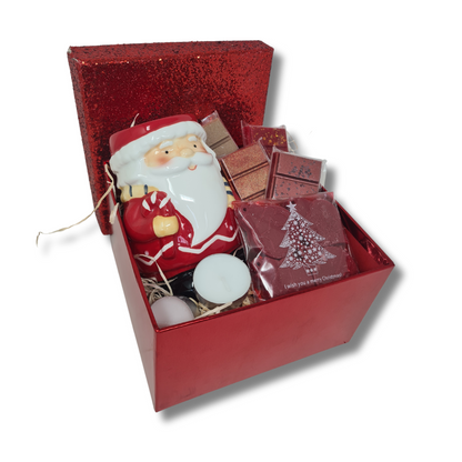 Santa Christmas Burner Gift Set