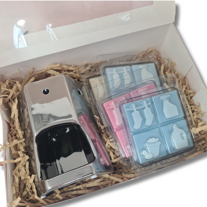 Silver Burner Wax Melt Gift Set