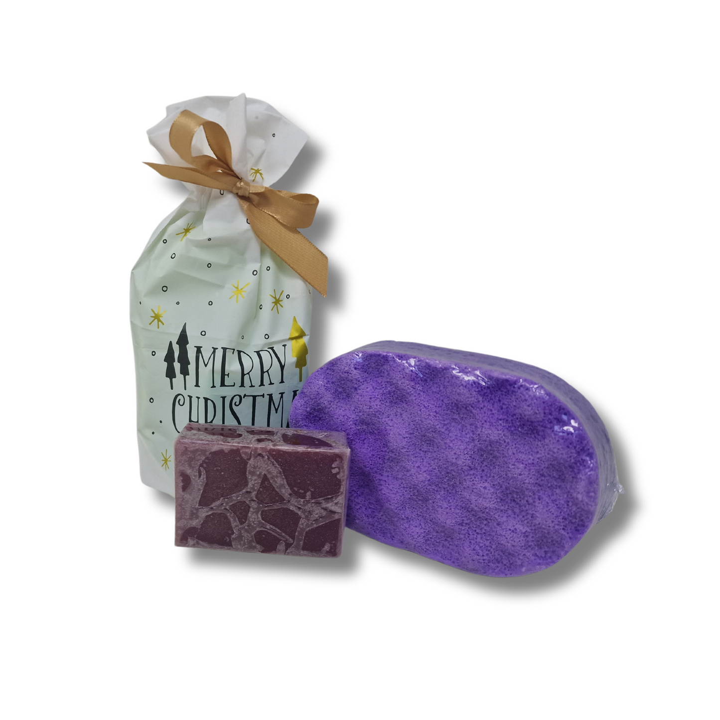 Christmas Soap and Sponge Gift Set