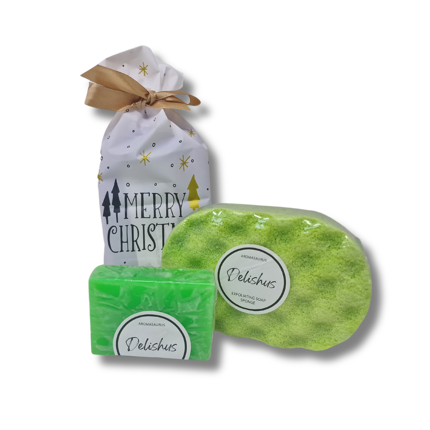 Christmas Soap and Sponge Gift Set