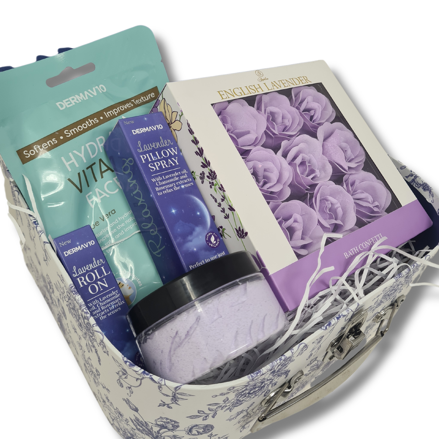 Lavender Bath Petal Gift Box