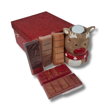 Reindeer Christmas Burner Gift Box